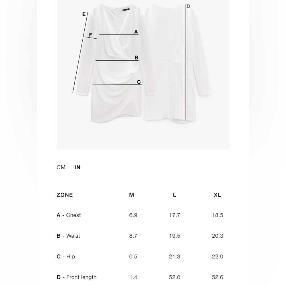 NWT Zara Woman Bloggers Fav ZW COLLECTION MINIMAL SATIN DRESS Black & White XL - Picture 9 of 12